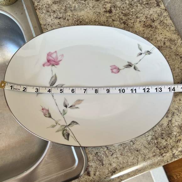 China Oval Serving Platter - Picture 5 of 5